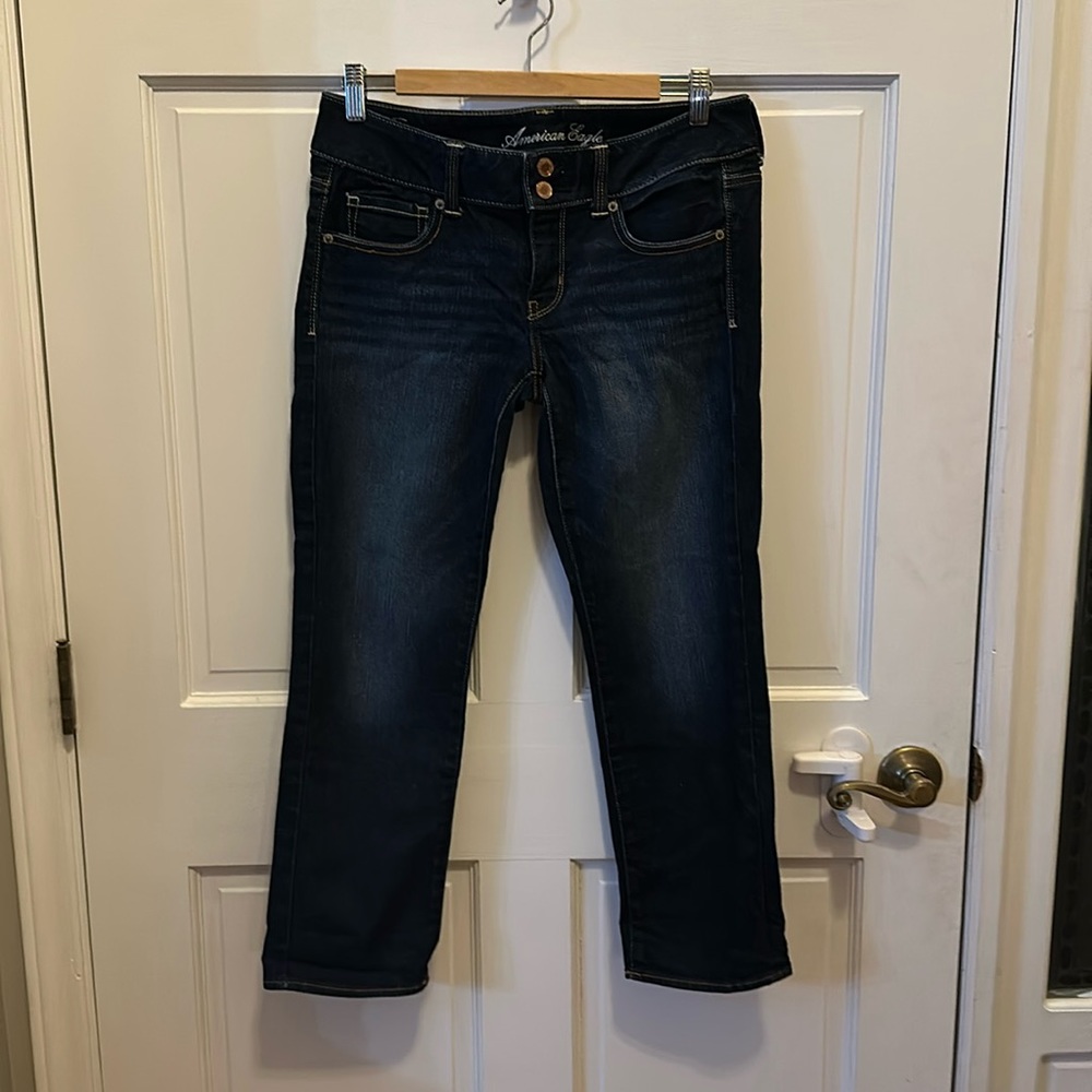 Artist style capri jeans